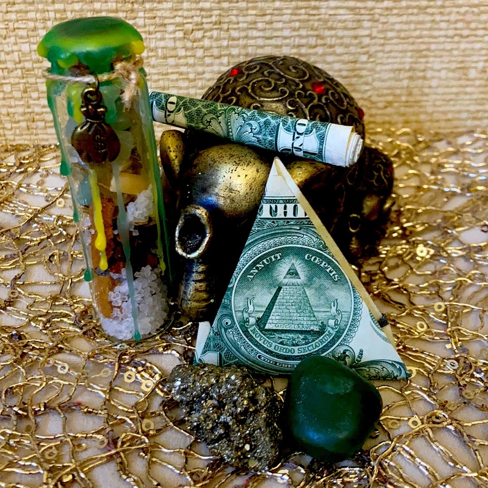 Abundance Money 💰 Crystal Bottle Spell